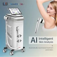 3000W trovalno 808nm lasersko uklanjanje dlačica s diodom/